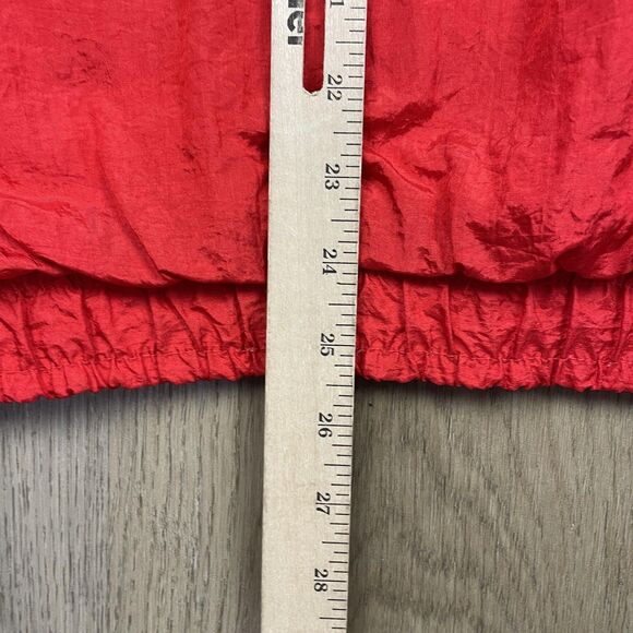 Vintage Sergio Tacchini Jacket Mens 40 Red Blue Windbreaker Embroidered 90s - Picture 9 of 9